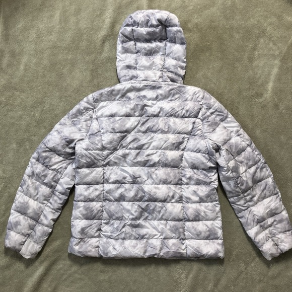 Eddie Bauer EB650 80% Down 20% Waterfowl Feathers Packable Puffer Jacket Sz L - Picture 2 of 15